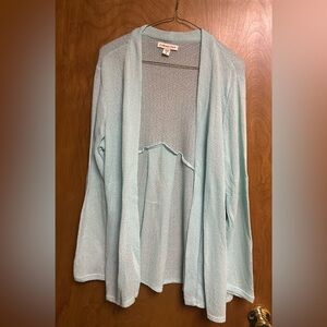 Coldwater Creek Soft Mint Green Cardigan NWT
